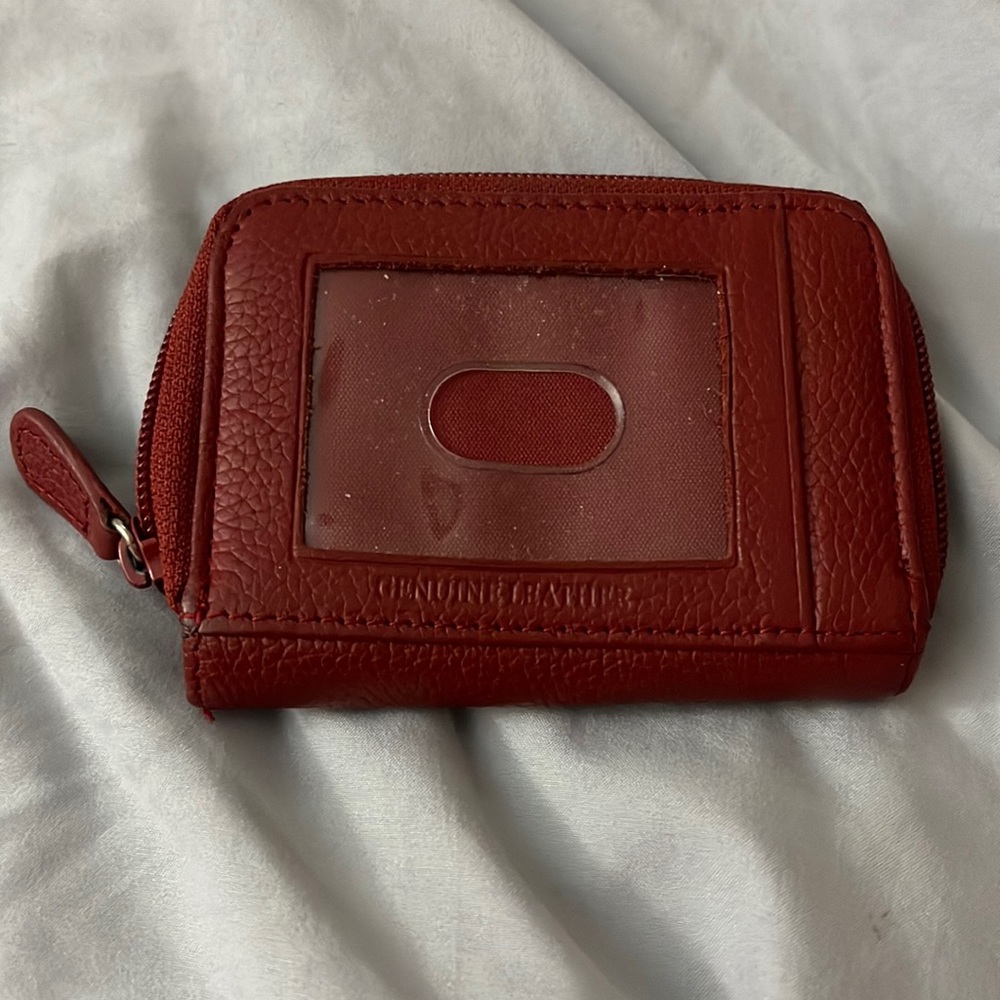 Red wallet
